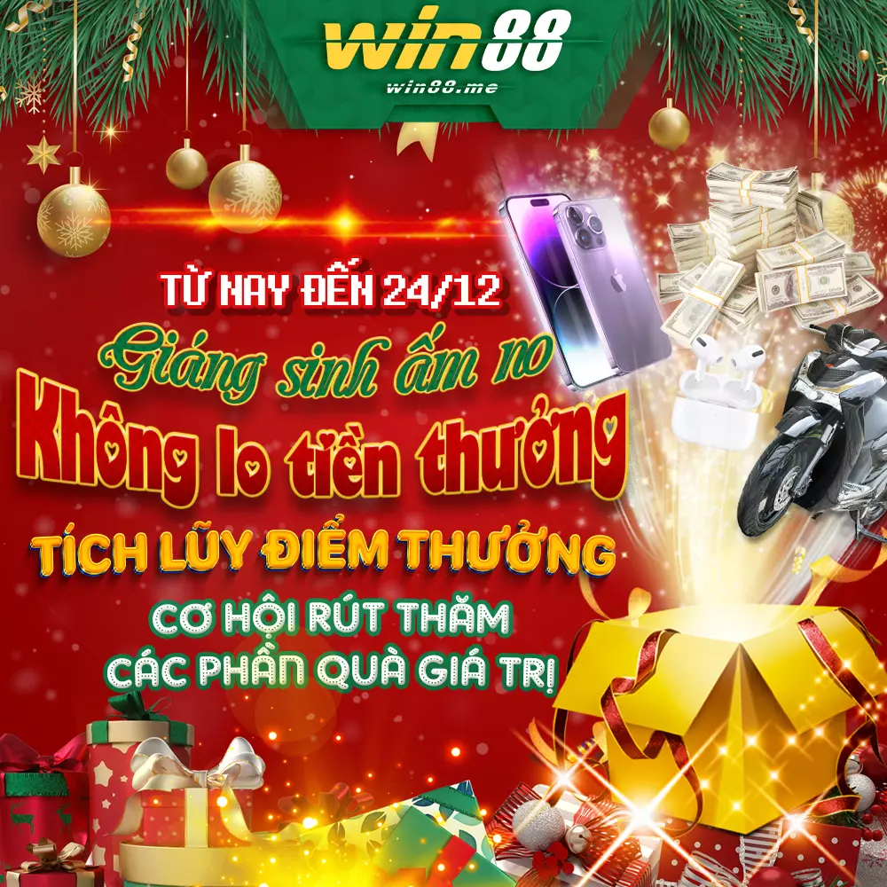 Khuyến mãi tháng 12 Win88